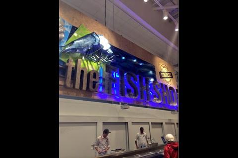 Morrisons, fish shop